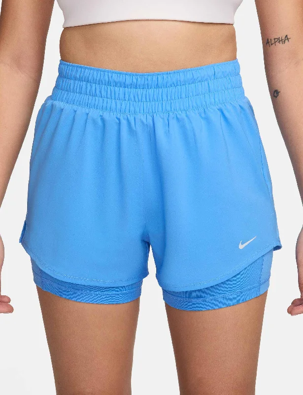 Find Balance In Stylish And Affordable Yoga Wear One Dri-FIT 2-in-1 Shorts - University Blue/Reflective Silver Find Balance In Stylish And Affordable Yoga Wear One Dri-FIT 2-in-1 Shorts - University Blue/Reflective Silver
