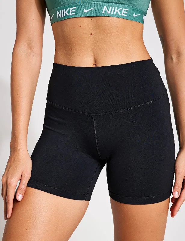 Your Yoga Wardrobe, Upgraded For Less One High Waisted 5" Biker Shorts - Black