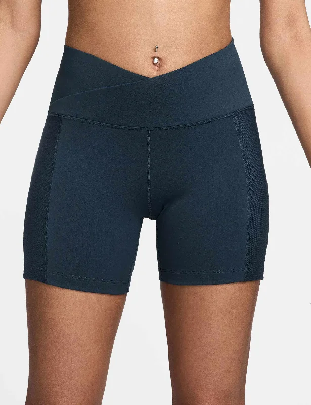 High-Quality Yoga Clothing At Budget-Friendly Prices One Wrap High Waisted 5" Biker Shorts - Armory Navy/Black High-Quality Yoga Clothing At Budget-Friendly Prices One Wrap High Waisted 5" Biker Shorts - Armory Navy/Black