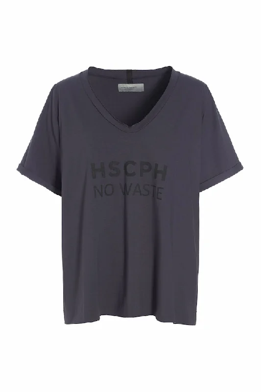 Namaste And Save On Yoga Apparel NO WASTE TEE - 96081 - DEEP BLUE