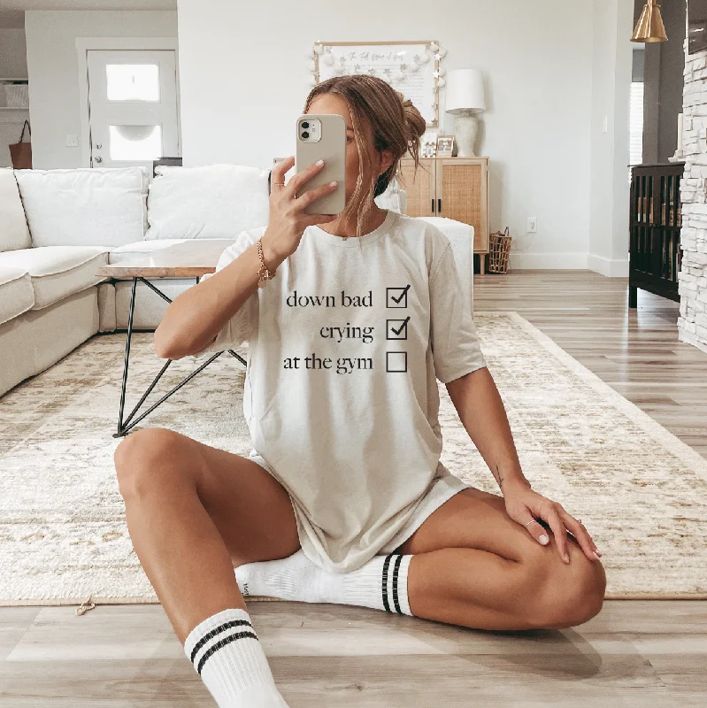 Lightweight, Breathable Yoga Wear At Special Prices Not at the Gym • Cream Tee