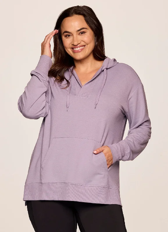 Flow Into Savings With Trendy Yoga Apparel Plus Long Weekend Hoodie Tunic