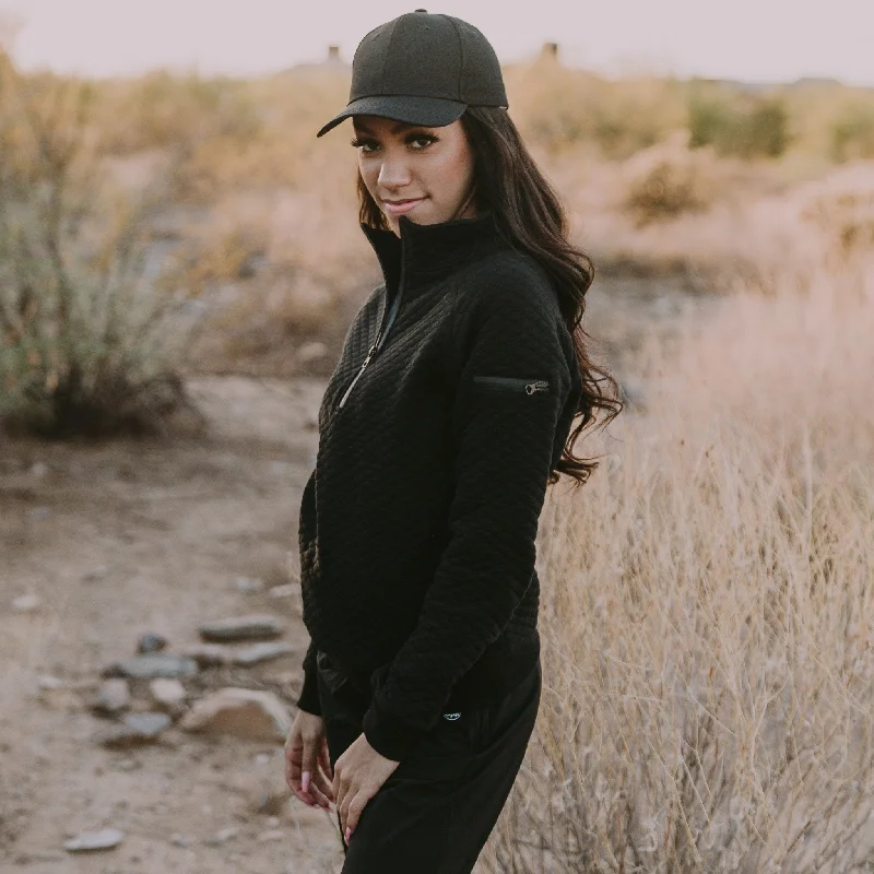 Limited-Time Savings On Yoga Leggings And Tops Quilted Jacket - Black