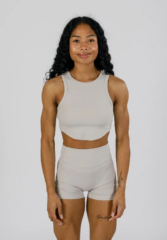 Master Every Pose With Premium Yoga Wear Deals RecStretch™ Contour Crop Death Valley
