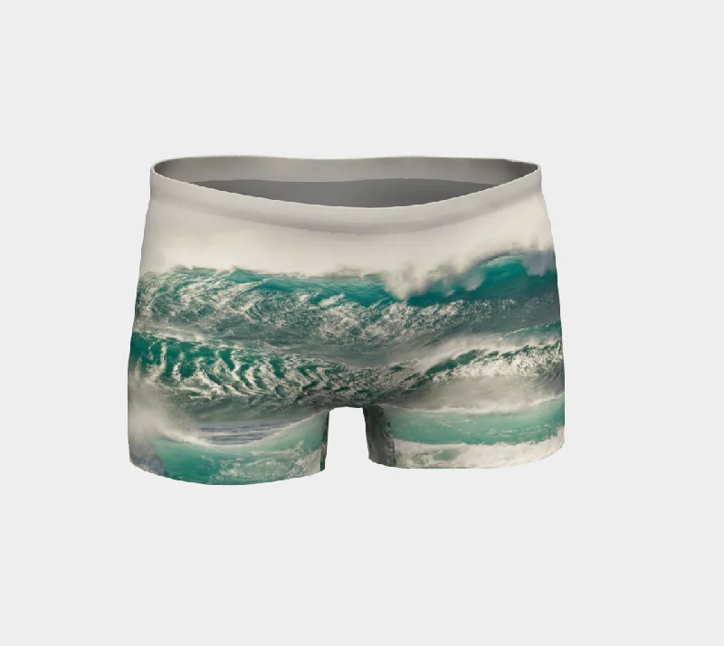 Your Practice Deserves The Best—At Better Prices Shiny Waves Workout Shorts