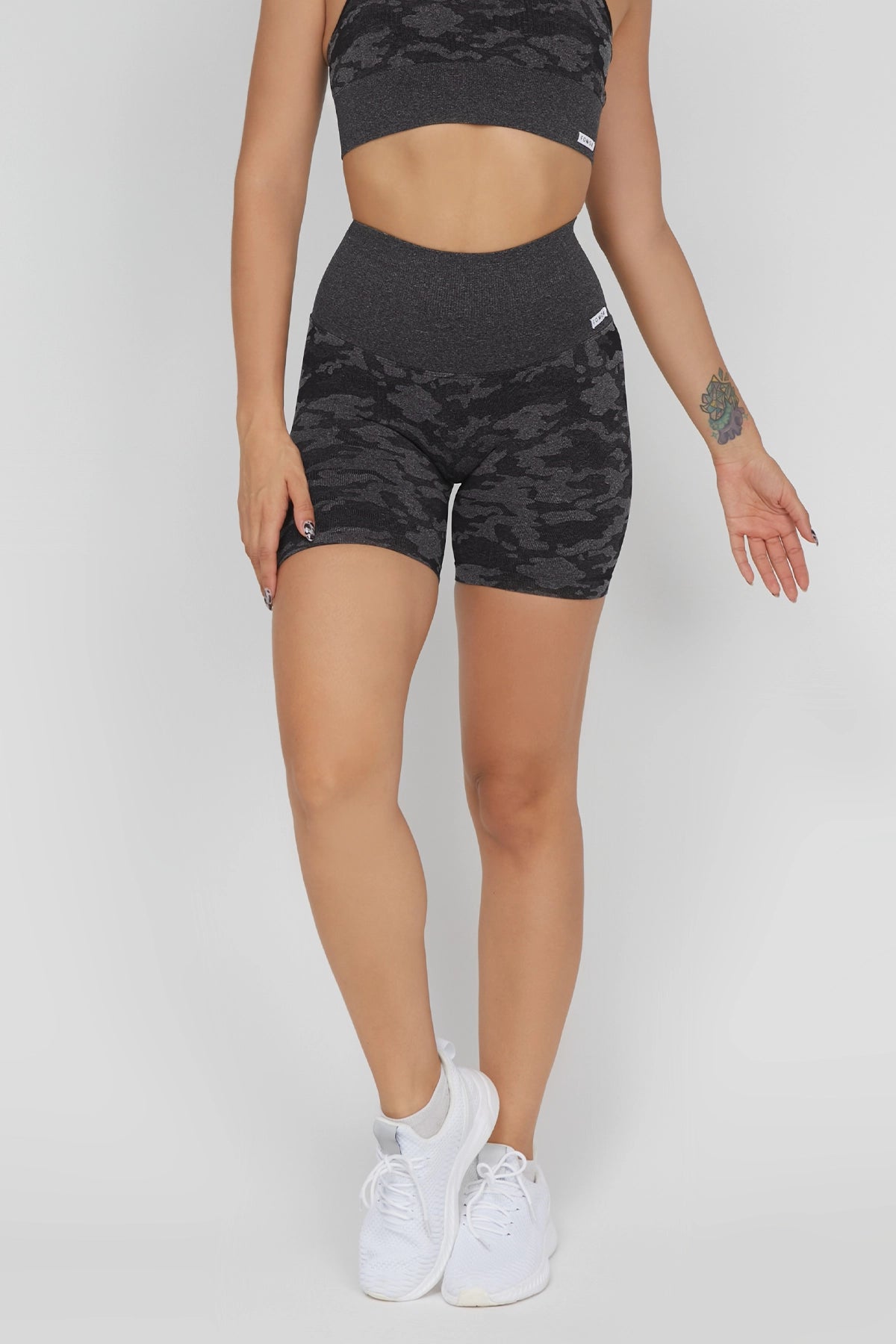 Soft, Supportive Yoga Wear At Unbeatable Savings Shorts Mimetico Nero Ecofir