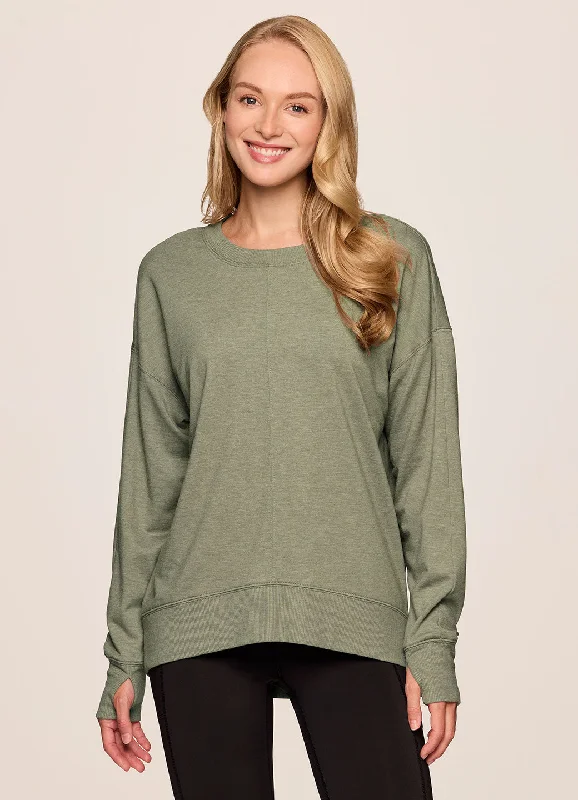 Stretch Your Limits, Not Your Wallet Sunrise French Terry Sweatshirt