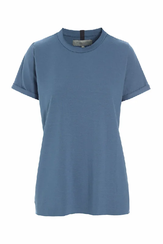 Elevate Your Practice With Affordable Yoga Wear T-SHIRT - 96048 - DUSTY BLUE
