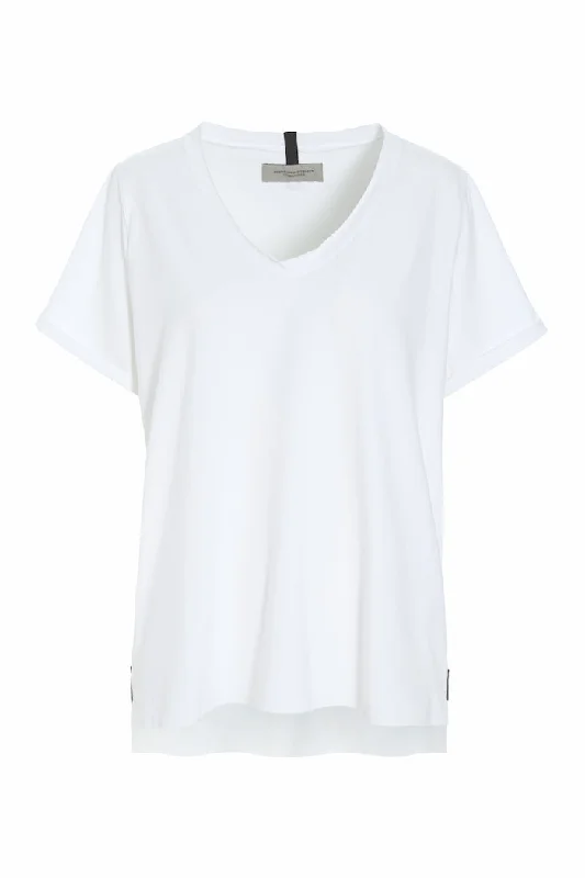 Upgrade Your Yoga Wardrobe For Less BLOUSE V-NECK - 96082 - WHITE