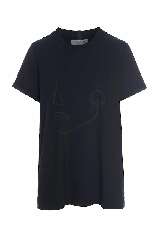 Flex Your Budget With Premium Yoga Clothing Deals T-SHIRT FACE IT - 96089 - BLACK