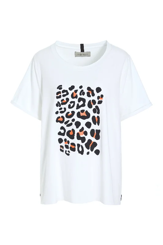 Yoga Wear That Moves With You At Lower Prices TEE LEO PRINT - 96086 - WHITE