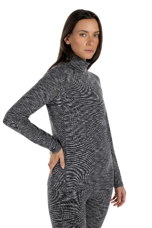 Embrace Comfort With Yoga Wear On Sale Thermocool Turtleneck Top