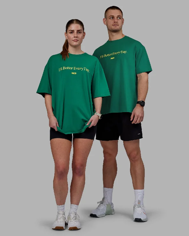 Stretch In Style With Budget-Friendly Yoga Wear The Tee To Support The Nation In That Very Important Event That Only Happens Once Every 4 Years - Green-Gold Stretch In Style With Budget-Friendly Yoga Wear The Tee To Support The Nation In That Very Important Event That Only Happens Once Every 4 Years - Green-Gold