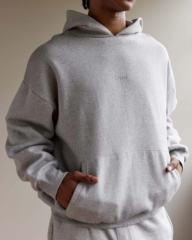 High-Quality Yoga Clothing At Budget-Friendly Prices Unisex MVP Hoodie Oversize - Light Grey Marl High-Quality Yoga Clothing At Budget-Friendly Prices Unisex MVP Hoodie Oversize - Light Grey Marl