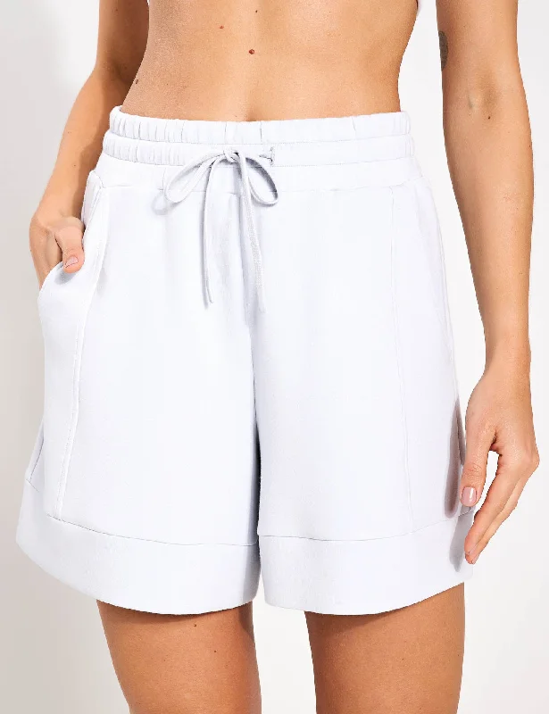 Yoga Wear At Unbeatable Prices Alder High Waisted Short 5" - Grey Dawn