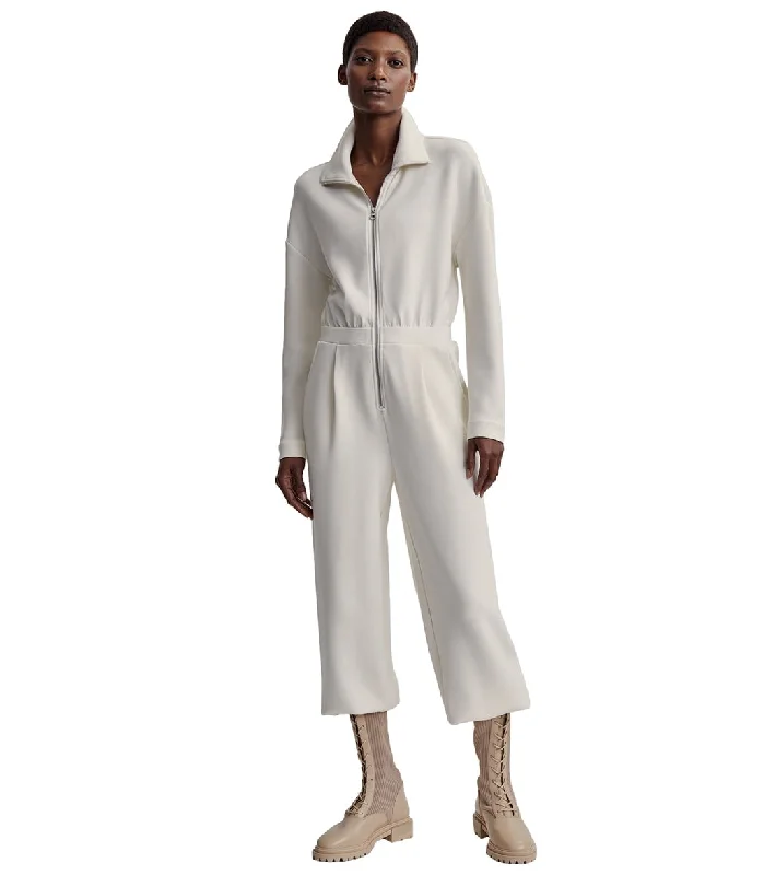 Soft, Supportive Yoga Wear At Unbeatable Savings Varley Jessie Jumpsuit Egret