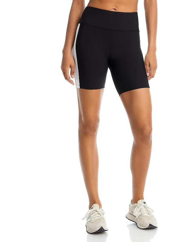 Comfortable, Stylish, And Now More Affordable Womens Contrast Trim Polyester Bike Short Comfortable, Stylish, And Now More Affordable Womens Contrast Trim Polyester Bike Short