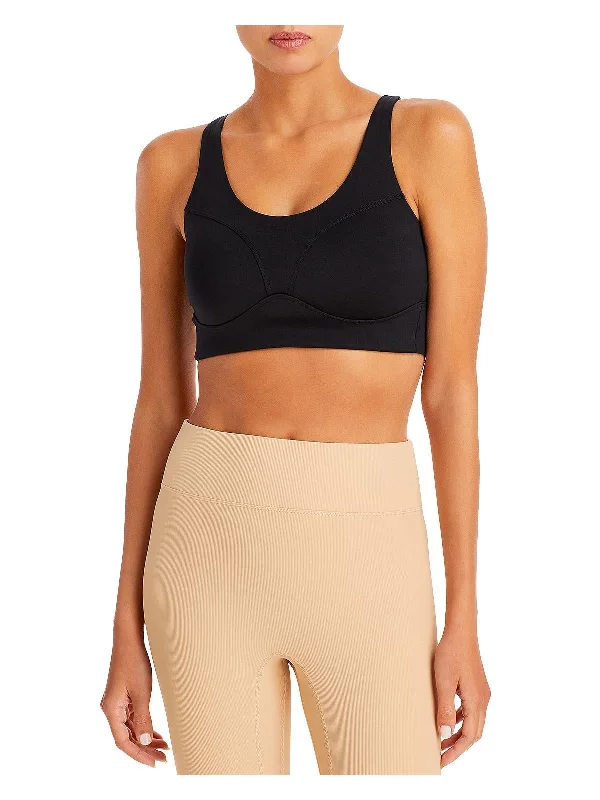 Move With Confidence In Discounted Yoga Outfits Womens Medium Impact Yoga Sports Bra