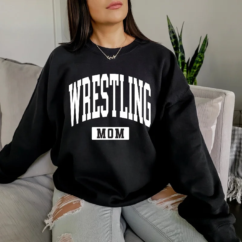 The Best Yoga Clothing At The Best Prices Wrestling Mom • Black Pullover