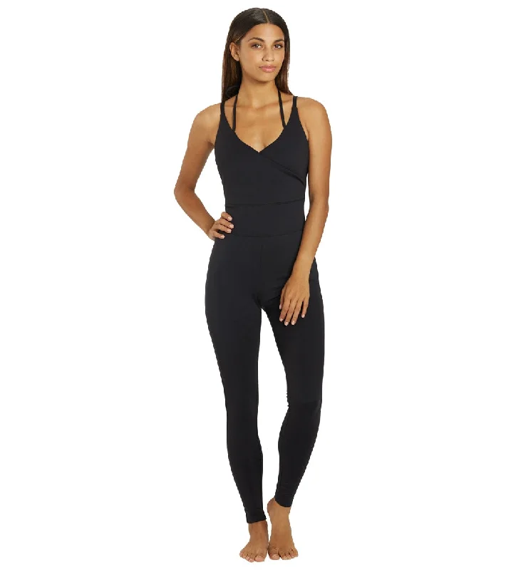 The Best Yoga Wear At The Best Prices Year of Ours The Sasha Onesie Black