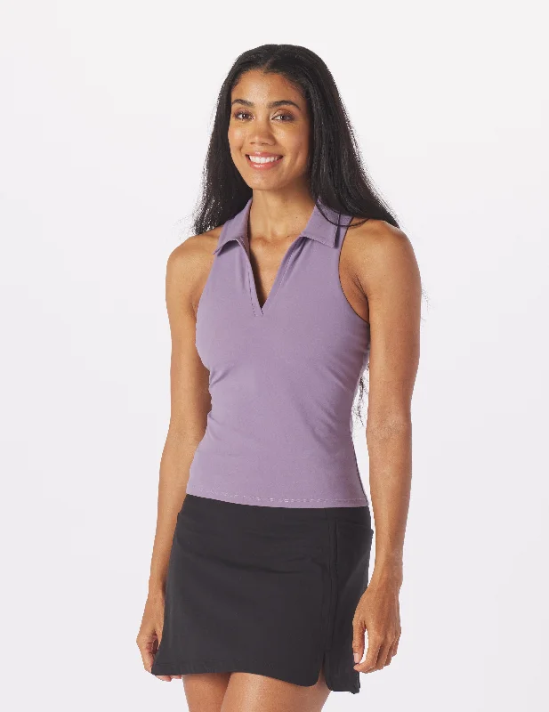 Flow In Comfort With Stylish Discounts Ace Polo Tank: Amethyst