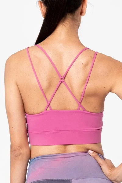 Yoga Wear That Moves With You At Lower Prices Carla Bra, Violet Pink (Vie Active)