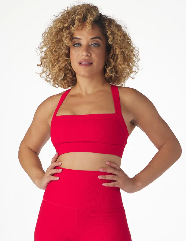 Your Yoga Wardrobe, Upgraded For Less Directional Bra: Cherry