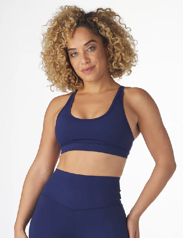 Namaste And Save On Yoga Apparel Habit Former Bra: Indigo