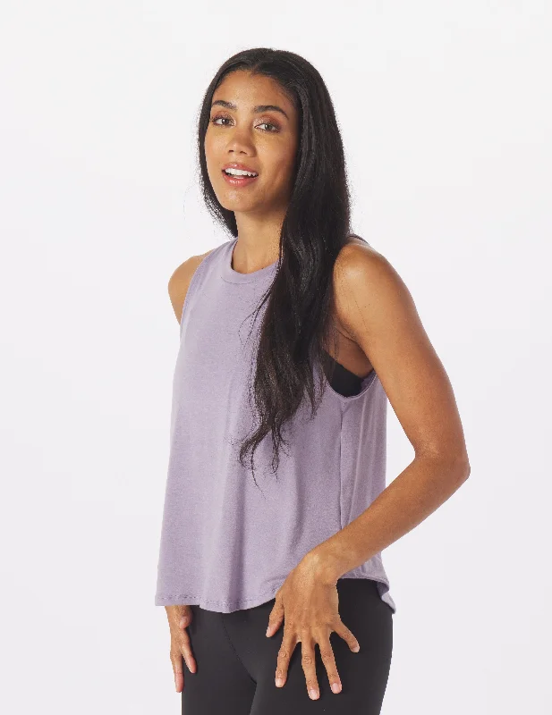 Unbeatable Deals On Breathable Yoga Apparel Electric Tank: Amethyst