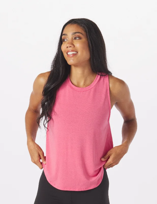 Lightweight, Breathable Yoga Wear At Special Prices Electric Tank: Sorbet
