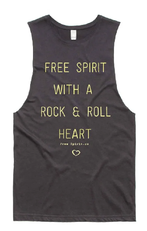 Breathe, Stretch, And Save On Yoga Apparel Free Spirit Rock & Roll Bamboo Yoga Top