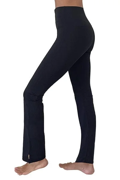 Breathe, Stretch, And Save On Yoga Apparel Giselle Straight Leg Pant, Black (Vie Active)
