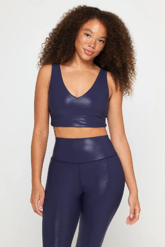 The Best Yoga Wear At The Best Prices Harlow High Gloss Crop Tank