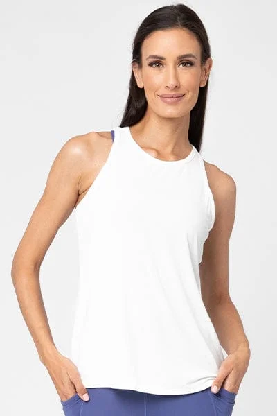 High-Quality Yoga Clothing At Budget-Friendly Prices Katie Muscle Tank, Ivory (Vie Active) High-Quality Yoga Clothing At Budget-Friendly Prices Katie Muscle Tank, Ivory (Vie Active)