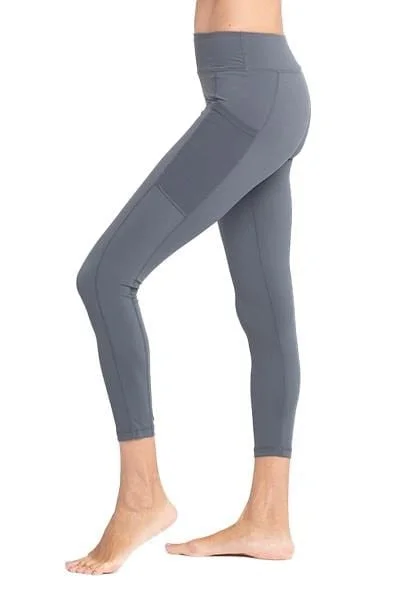 Enhance Your Flow With Stylish Yoga Wear At Great Prices Layla 7/8 Legging, Charcoal (Vie Active)