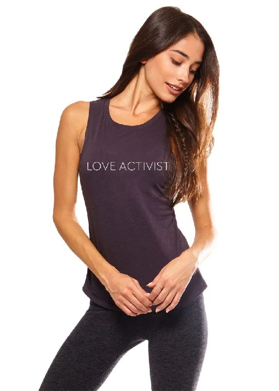 Breathable, Moisture-Wicking, And Budget-Friendly Be Love - Love Activist Yoga Tank