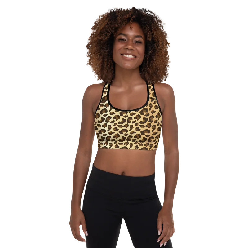Look And Feel Your Best With Discounted Yoga Clothing Jaguar Padded Sports Bra