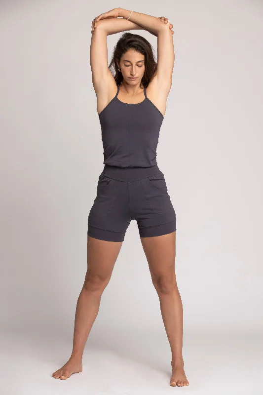 Limited-Time Sale On Stylish Yoga Apparel Short Yoga Jumpsuit