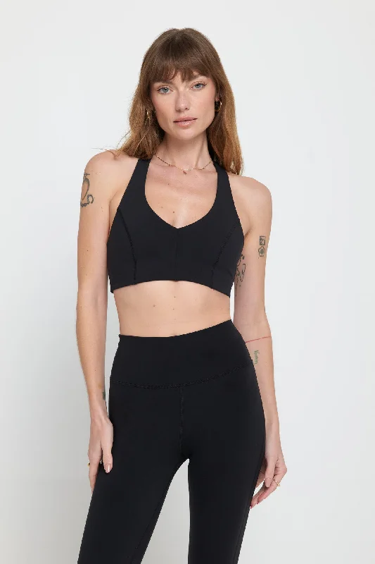 Flow Into Savings With Trendy Yoga Apparel Sol V-Neck Bra