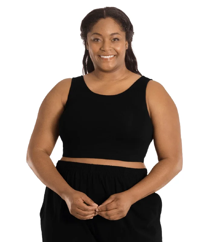 Enhance Your Flow With Stylish Yoga Wear At Great Prices Stretch Naturals Full Fit Scoop Neck Bra Basic Colors