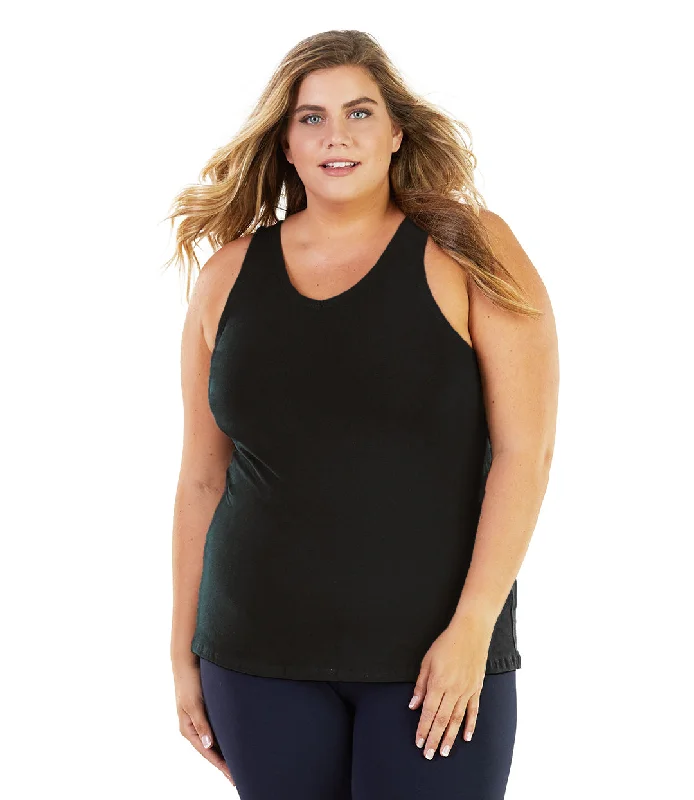 Affordable Yoga Fashion For Every Pose Stretch Naturals Full Fit Tank Basic Colors