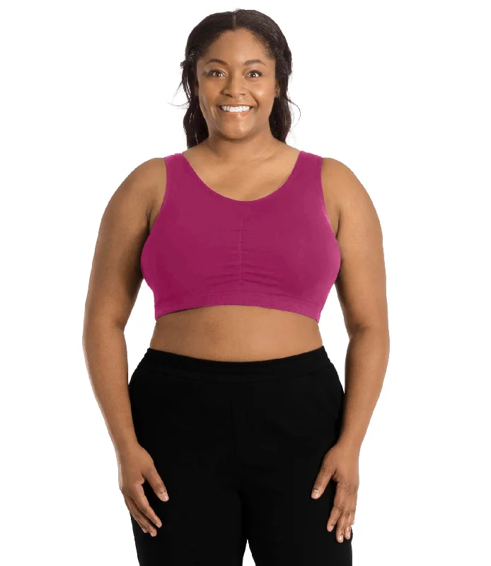 Elevate Your Practice With Affordable Yoga Wear Stretch Naturals Shirred Front Bra Top Classic Colors Elevate Your Practice With Affordable Yoga Wear Stretch Naturals Shirred Front Bra Top Classic Colors