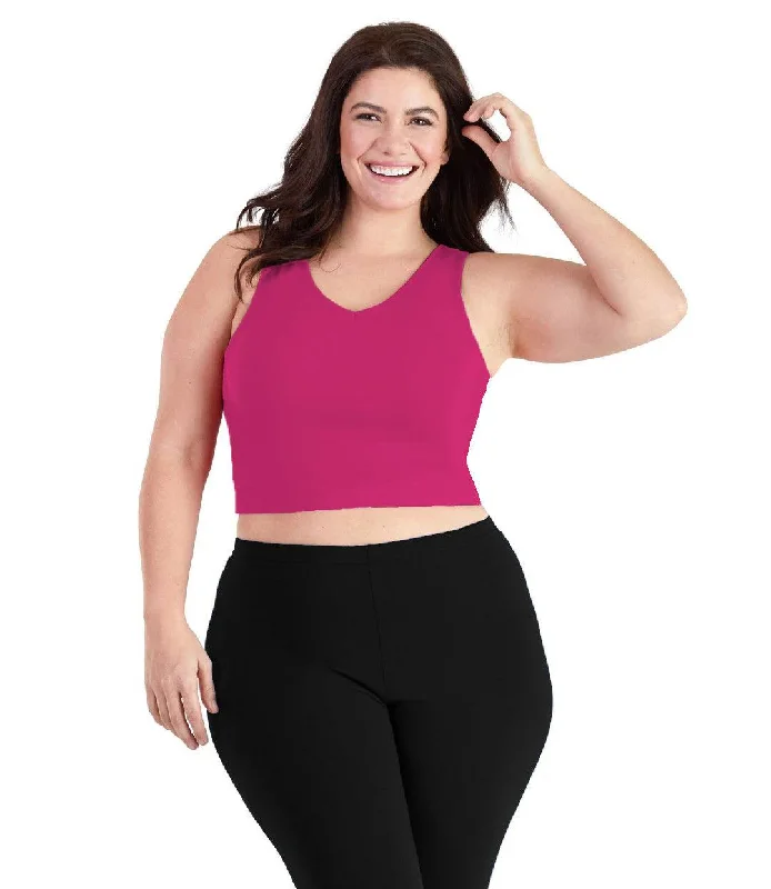 Your Practice Deserves The Best—At Better Prices Stretch Naturals V-Neck Bra Top Classic Colors Your Practice Deserves The Best—At Better Prices Stretch Naturals V-Neck Bra Top Classic Colors