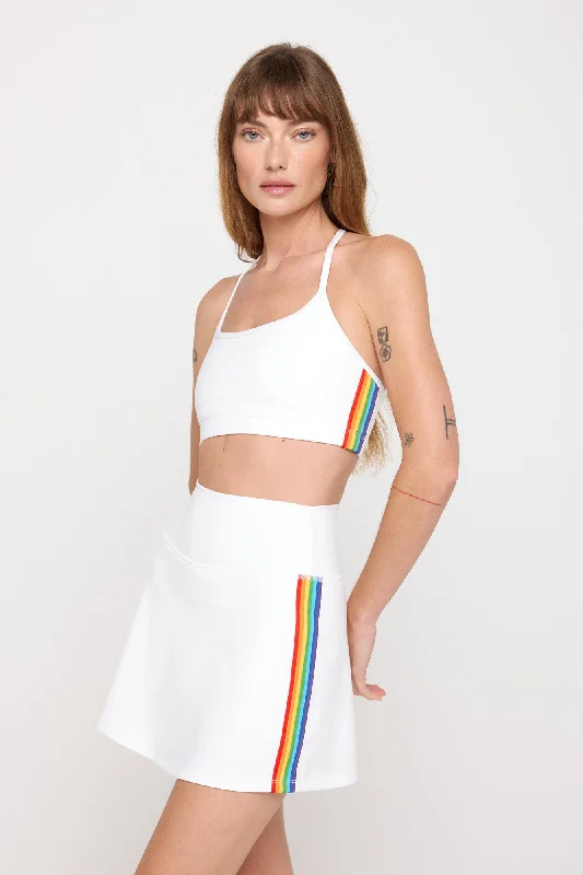Yoga Apparel Designed For Movement At Lower Prices Rainbow T-Back Bra