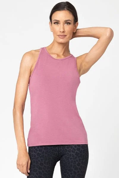 Comfortable, Stylish, And Now More Affordable Tamara  Tank Top, Mauve (Vie Active)