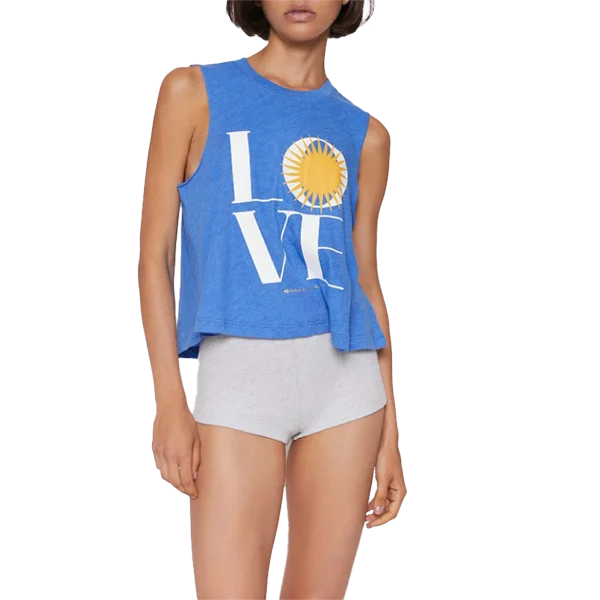 Soft, Stretchy, And Super Affordable Yoga Wear Women's Love Crop Tank