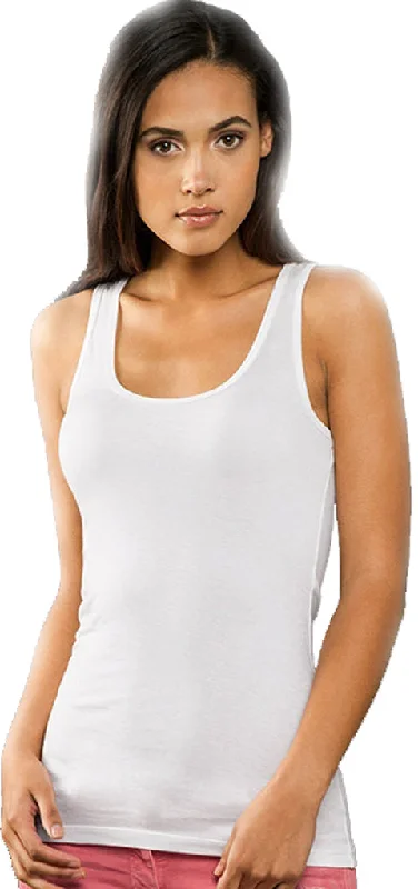 Flow Into Savings With Trendy Yoga Apparel Womens Micro Jersey Yoga Tank Top - Made in USA Flow Into Savings With Trendy Yoga Apparel Womens Micro Jersey Yoga Tank Top - Made in USA