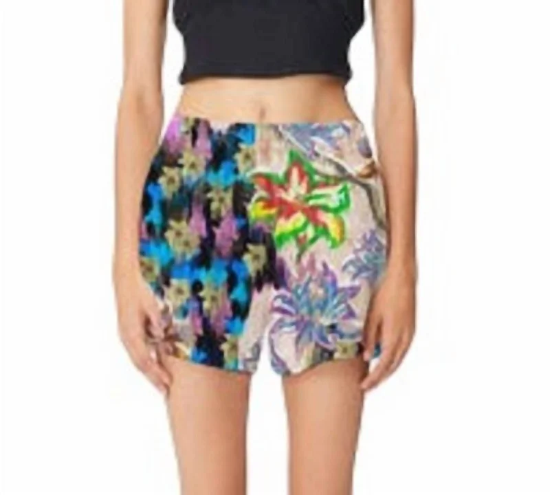 Breathe, Stretch, And Save On Yoga Apparel Areco Dinna Short In Purple Mix 4