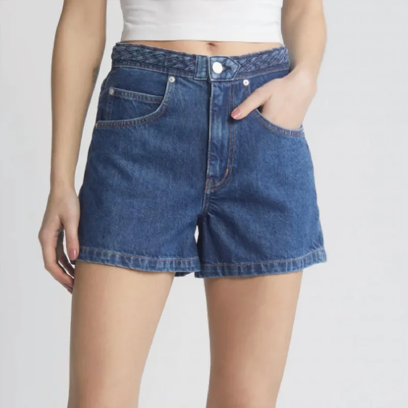 The Best Yoga Wear At The Best Prices Braided Waistband Short In Penelope