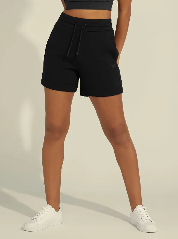 Shop High-Quality Yoga Apparel At Exclusive Discounts Eco Black Elly Active Shorts